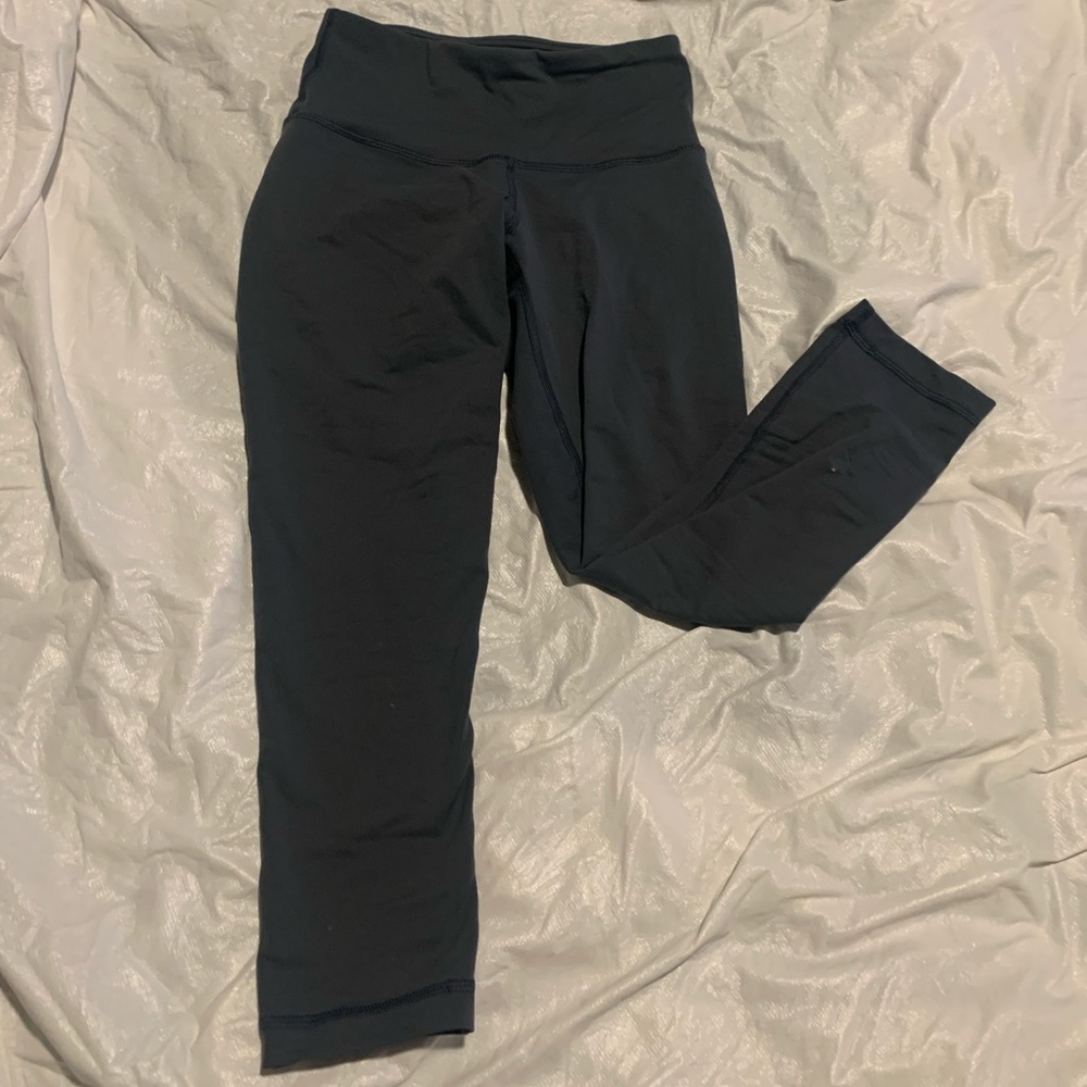 90 Degree Gray Cropped Leggings